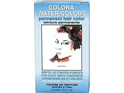 Colora מים בצבעים חום צבע שיער קבוע 0.2 עוז