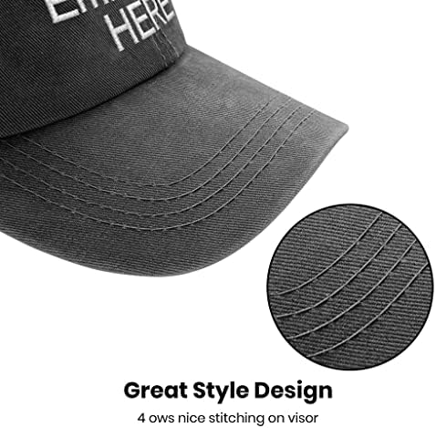 מותאם אישית רקמה קאובוי כובע בייסבול אישית בציר שטף את כובע נהג המשאית שלך עיצוב כותנה מתכוונן לשני המינים כובע