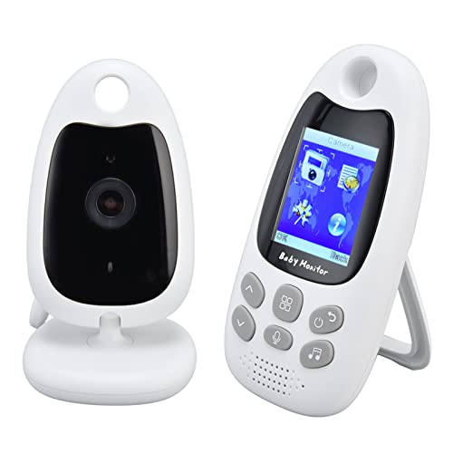 וידאו בייבי מוניטור, שני דרך תקשורת אלחוטית חכמה דיגיטלית בייבי מוניטור לניטור בטיחות התינוק(2)