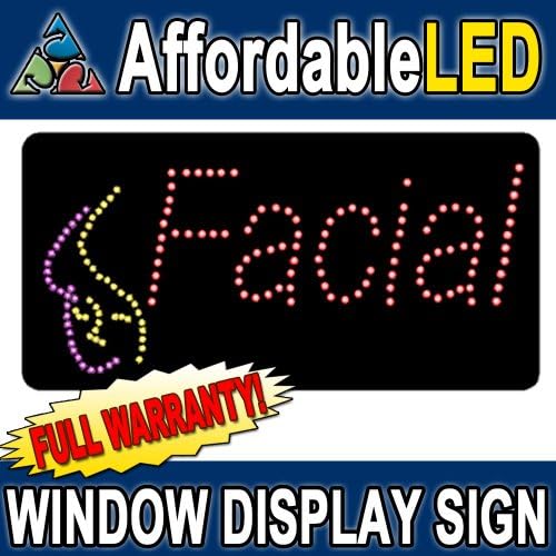 סביר LED פנים LED תצוגת החלון לחתום (בגודל 12H X 24X L 1ד)
