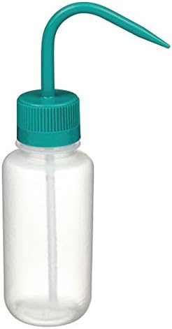 בטיחות למעבדה אספקת סטנדרטי זרבובית, שטוף את הבקבוק; פלסטיק; Nonvented רחב הפה 6FAU1-1 כל