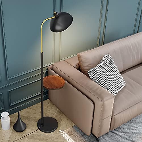 OYEARS מודרני מנורת רצפה עם שולחן הסלון מינימליסטי 64.75 מגש מנורת רצפה עבור חדר השינה עכשווי קומה מנורה בית מנורה עומדת