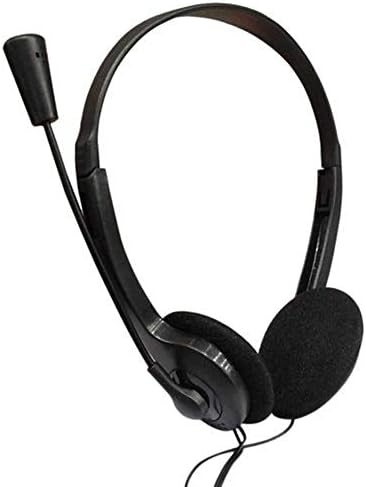 carduran 3.5 מ מ מעל האוזן אוזניות עם מיקרופון רעש Cancellig אוזניות סטריאו עם רצועת ראש מתכווננת למחשב נייד