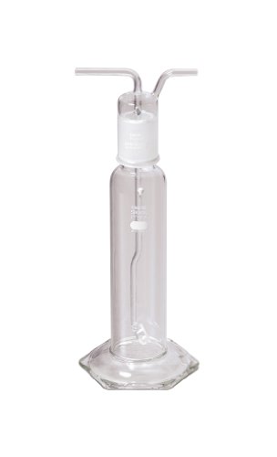 קורנינג פיירקס זכוכית בורוסיליקט גז כביסה פקק עבור 500 מ ל גז שטיפת בקבוקים עם תוספת גס Fritted דיסק